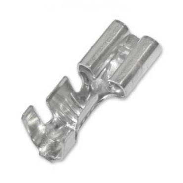 TD-2115 DPK Наконечник гнездовой 6,3мм, сечение 2,5-6,0м2 с фиксатором